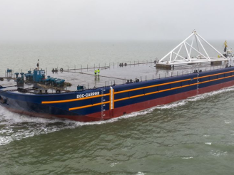 DOC Carrier aangekomen in Vlissingen