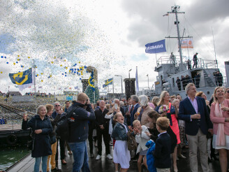 Multraship doopt drie nieuwe schepen