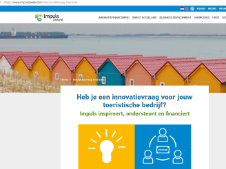 Aanjaagprogramma Impuls voor de vrijetijdssector