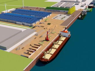 North Sea Port bouwt nieuwe kade in Quarleshaven