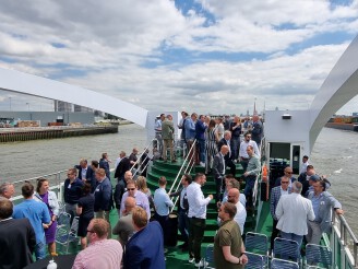 Drukbezochte Offshore Community Rondvaart