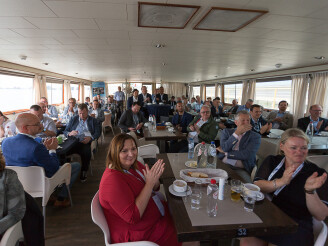 Geslaagde havenlunch en rondvaart in Vlissingen