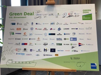 Green Deal Binnenvaart voor groener transport