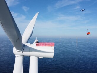 Ørsted lanceert ‘heavy lift cargo drone campagne’ voor Borssele 1 & 2