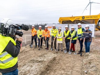 Jan De Nul bouwt nieuw hoogspanningsstation Baekeland