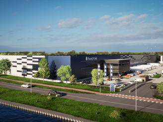 Bouw tweede bedrijfscomplex Panattoni Park Sas van Gent van start