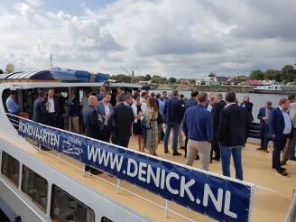 ZPPC Havenlunch in de haven van Gent