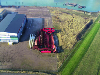 Samenwerken op de Green Blue Offshore Terminal