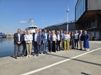 Eerste grensoverstijgende onderwijstop brengt havenbedrijven en hoger onderwijs samen in North Sea Port