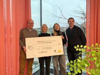 Mervielde steunt studenten met donatie aan Fonds LISA