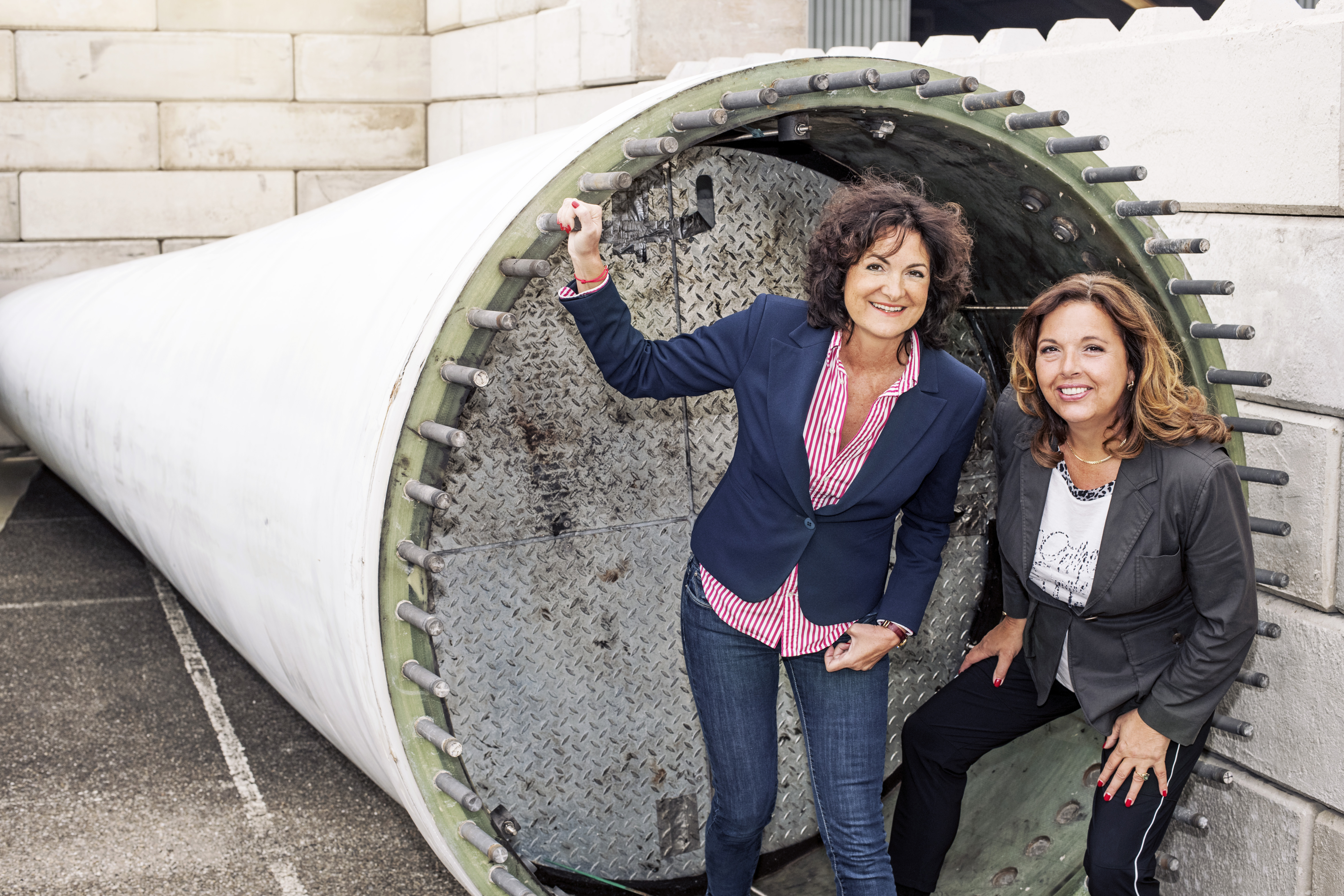 De directeuren van Demacq: Alla Swets (links) en Cora Burger 