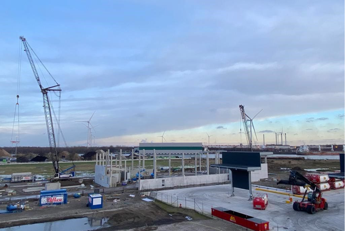 Transport Mervielde afvulsite