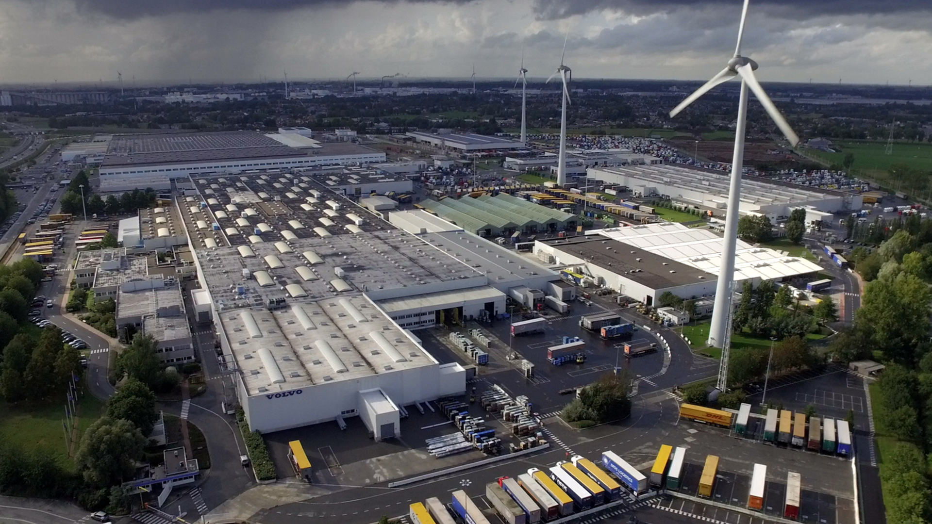 Volvo Trucks battery factory Gent